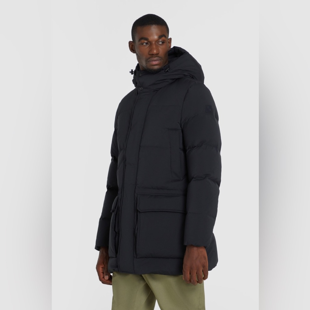 Woolrich Solid Color Sierra Down Jacket With Hidd… - image 1